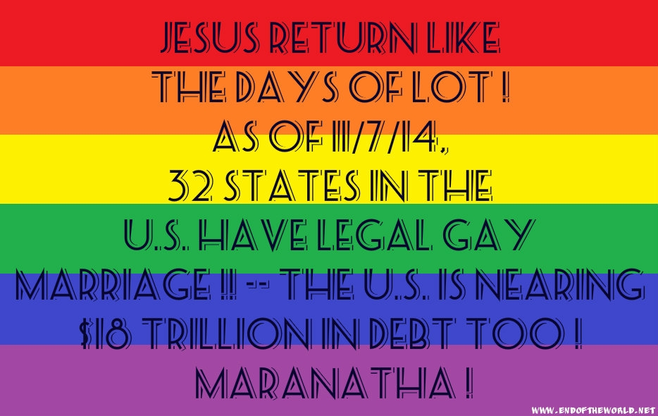 Rainbow colors -- Jesus Return Soon